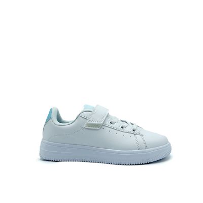 PEAK KIDS SHOES WHITE/TBLUE